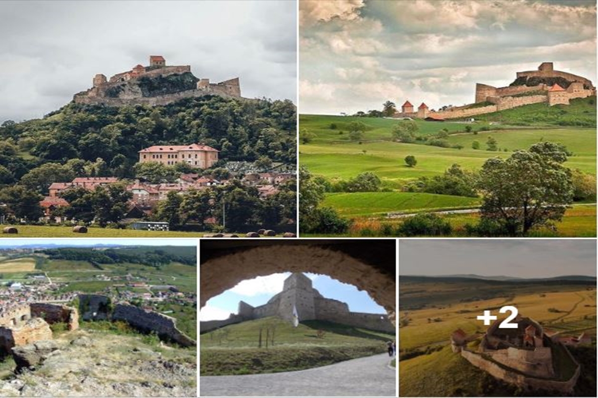 Cetate / Castelul Rupea din Transilvania